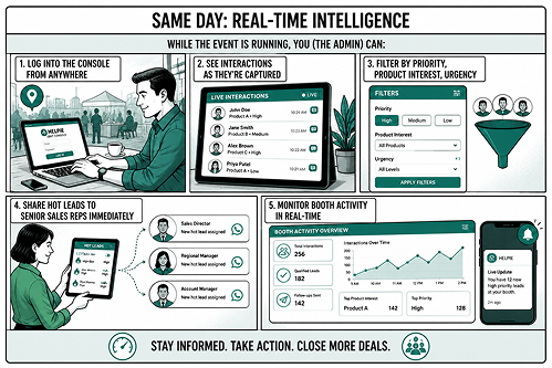 Same day: real-time intelligence illustration